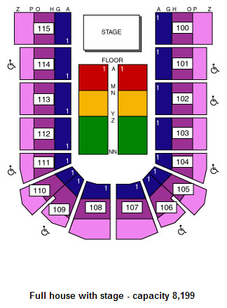 Dr Pepper Arena Seating Chart