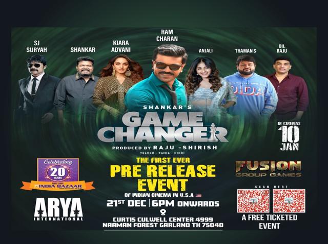 Game Changer flyer